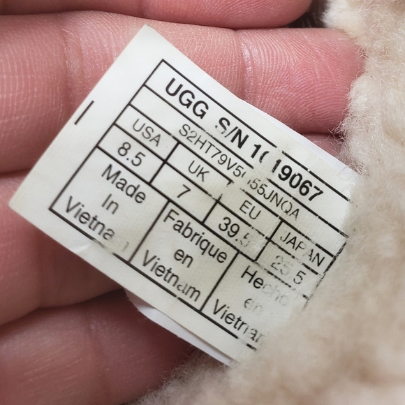 357- UGG Mason Chestnut Waterproof Suede Women's Boots 8.5 - Picture 11 of 13